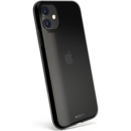 Nudient Thin iPhone 11 TPU (flexibel) Backcover - Ink Black