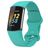 Mobigear Sport Dual Silikon Fitbit Charge 5 Armband Drückerschließe - Türkis