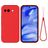 Mobigear Rubber Touch Google Pixel 10a Silikon Hülle Backcover - Rot