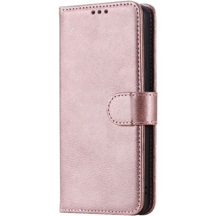 Mobigear Premium Samsung Galaxy S20 Hülle Klapphülle Geldbörse - Roségold