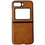Mobigear Excellent Motorola Razr (2022) Hülle Hardcase Backcover - Braun