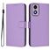Mobigear Urban Wallet Motorola Moto G04 Hülle Klapphülle Geldbörse - Lavendel