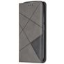 Mobigear Rhombus Slim Nokia 2.2 Hülle Klapphülle - Grau