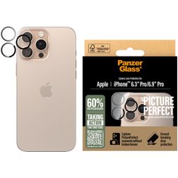 PanzerGlass PicturePerfect iPhone 16 Pro Max Gehärtetes Glas Kamera Schutz - Hüllenfreundlich