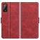 Mobigear Slim Magnet Wiko Power U20 Hülle Klapphülle Geldbörse - Rot