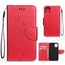 Mobigear Flowers iPhone 11 Hülle Klapphülle Geldbörse - Rot