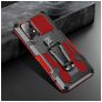 Mobigear Armor Stand Samsung Galaxy A52s 5G Hülle Hardcase Backcover Stoßfest mit Ständer - Rot
