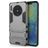 Mobigear Armor Stand Huawei Mate 30 Hülle Hardcase Backcover Stoßfest mit Ständer - Grau