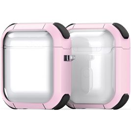 Mobigear Shockproof Apple AirPods 2 Hardcase Hülle - Pink