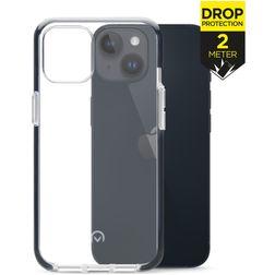 Mobilize Shatterproof iPhone 14 Hülle Hardcase Backcover Stoßfest - Transparent / Schwarz