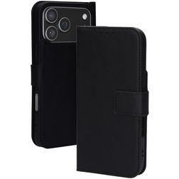 Mobiparts Classic Wallet iPhone 17 Pro Max MagSafe Hülle Klapphülle - Schwarz