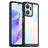 Mobigear Crystal HONOR X7A Hülle Hardcase Backcover - Schwarz