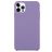 Mobigear Rubber Touch iPhone 15 Pro Silikon Hülle Backcover - Lila