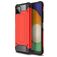 Mobigear Outdoor Samsung Galaxy A22 5G Hülle Hardcase Backcover Stoßfest - Rot