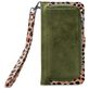 Mobilize Magnet Zipper Samsung Galaxy A33 Hülle Abnehmbare 2in1 Klapphülle Geldbörse - Olive Leopard