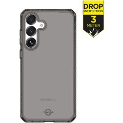 ITSKINS Level 2 SpectrumClear R Samsung Galaxy S25 FE Hülle Flexibles TPU Backcover Stoßfest - Smoke