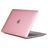 Mobigear Glossy MacBook Air 13 Zoll (2018-2020) Hardshell Hülle Laptop Cover MacBook Case - Pink - Modell A1932 / A2179 / A2337