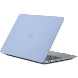 Mobigear Matte MacBook 12 Zoll (2015-2017) Hardcase Hülle MacBook Case - Pastellblau - Model A1534