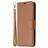 Mobigear Excellent Samsung Galaxy S20 FE Hülle Klapphülle Geldbörse - Cognac