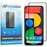 Mobigear Premium Google Pixel 5 Panzerglas Gehärtetes Glas Displayschutz - Hüllenfreundlich - Schwarz