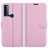Mobigear Classic TCL 20 SE Hülle Klapphülle Geldbörse - Pink