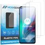 Mobigear Motorola Moto G100 Displayschutz Schutzfolie - Hüllenfreundlich (3er Pack)