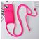 Mobigear Lanyard Card iPhone 15 Silikon Handykette mit Kartenhalter - Pink