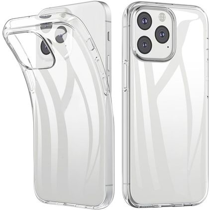 Mobigear Basics Transparent iPhone 13 Pro TPU (flexibel) Backcover - Transparent