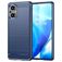 Mobigear Brushed Slim OPPO Reno 7 Lite Hülle Flexibles TPU Backcover - Blau