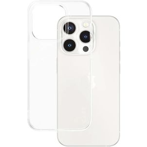 CARE by PanzerGlass Fashionable Durchsichtig iPhone 15 Pro Hülle Flexibles TPU Backcover - Transparent
