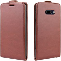 Mobigear LG G8X ThinQ Hülle Flipcase - Braun
