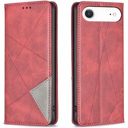 Mobigear Rhombus Slim iPhone Air Hülle Klapphülle - Rot