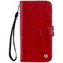 Mobigear Wallet Huawei P20 Lite (2018) Hülle Klapphülle Geldbörse - Rot