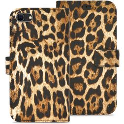 My Style Flex Wallet iPhone 7 Hülle Klapphülle Geldbörse - Wild Leopard