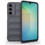 Mobigear Bumpy Samsung Galaxy A16 Hülle Flexibles TPU Backcover - Grau