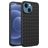 Mobigear Woven iPhone 14 Plus Hülle Flexibles TPU Backcover - Schwarz