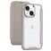 Mobigear Smart Fit iPhone 15 Hülle Hardcase Klapphülle - Grau