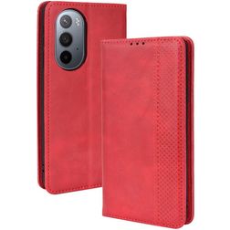 Mobigear Sensation Motorola Edge X30 Hülle Klapphülle Geldbörse - Rot