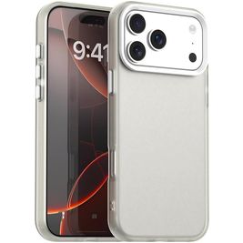 Mobigear Crystal iPhone 17 Pro Hülle Hardcase Backcover - Weiß