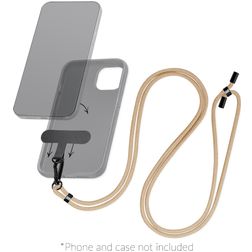 Mobilize Lanyard Universal-Handykette einstellbar - Sand