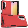 Mobigear Heavy Armor Samsung Galaxy A26 Hülle Hardcase Backcover Stoßfest - Rot