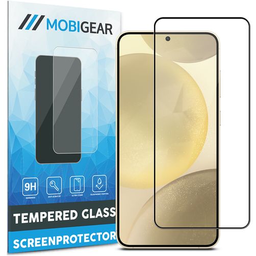 Mobigear Premium Samsung Galaxy S25 Panzerglas Displayschutz - Hüllenfreundlich
