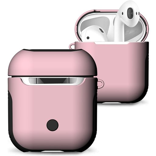 Mobigear Frosted Apple AirPods 2 Hardcase Hülle - Pink