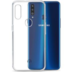 Mobilize Gelly Transparent Samsung Galaxy A20s TPU (flexibel) Backcover - Transparent