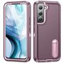 Mobigear Rugged Stand Samsung Galaxy S23 Plus Hülle Hardcase Backcover Stoßfest mit Ständer - Lila