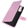 Mobigear Classic Motorola One Hyper Hülle Klapphülle Geldbörse - Pink
