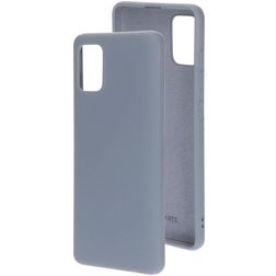 Mobiparts Samsung Galaxy A51 Silikon Hülle Backcover - Royal Grey