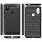 Mobigear Brushed Slim Xiaomi Mi 8 SE Hülle Flexibles TPU Backcover - Grau