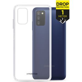 Mobilize Naked Protection Durchsichtig Samsung Galaxy A03s Hülle Hardcase Backcover Stoßfest - Transparent