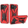 Mobigear Armor Stand Samsung Galaxy A03 Hülle Hardcase Backcover Stoßfest mit Ständer - Rot